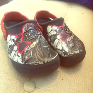 Toddler Star Wars crocs